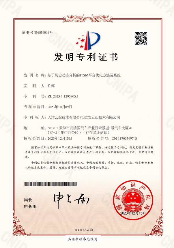 专利 - 云起手艺
